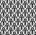 Royal heraldic Lilies, seamless pattern